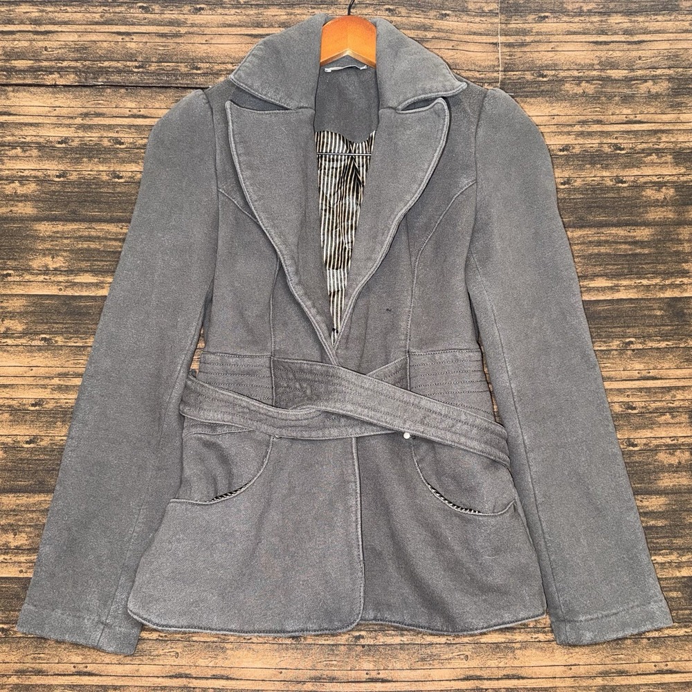 Dream Of Passion Women's Grey Blazer Jacket Size S